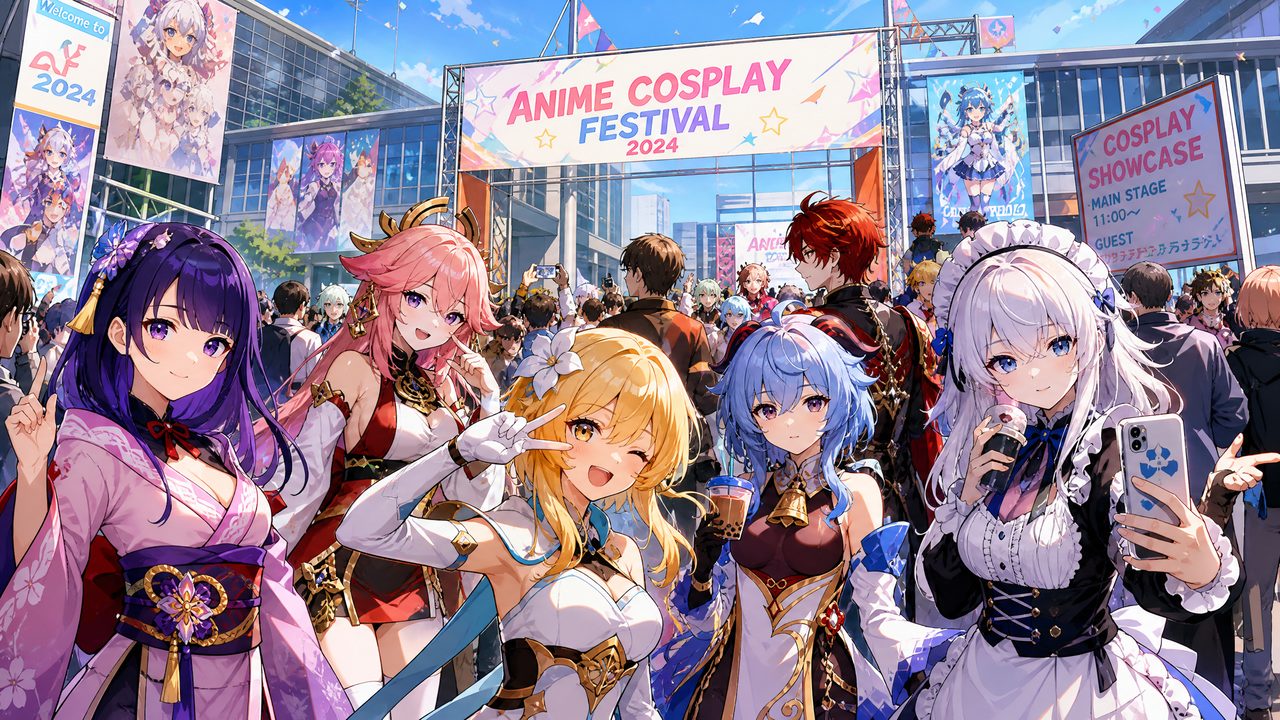 推特-漫展cosplay纪实